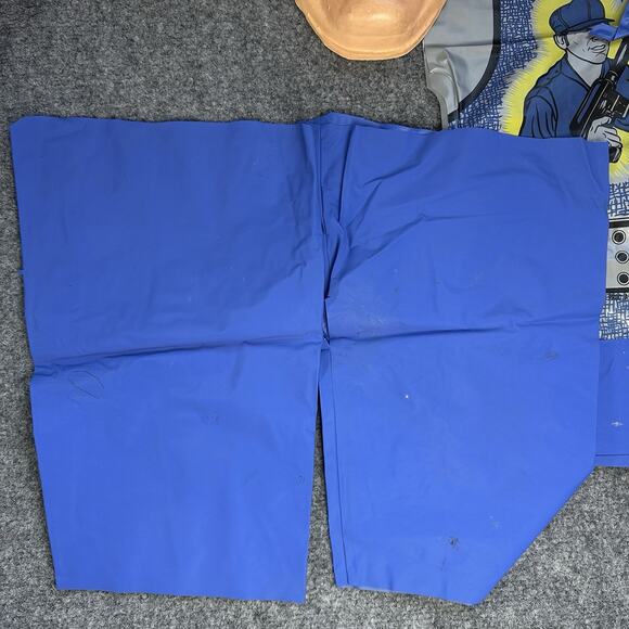 Vintage 1970s Ben Cooper SWAT Police Halloween Costume & Mask Collectible Rare - Picture 5 of 7